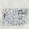 Accessories * | Pash Boutique Graffiti Clutch New Arrivals