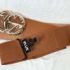 Accessories * | Pash Boutique Accessories Plus Cognac Gg Belt