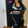 Sets (Missy) * | Pash Boutique Black Workout Set