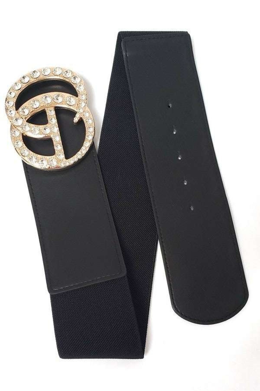 Accessories * | Pash Boutique Belt "Black"