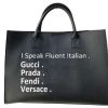 Accessories * | Pash Boutique Black Oversized Tote Bag