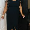 Dresses (Missy) * | Pash Boutique Black Tulip Dress