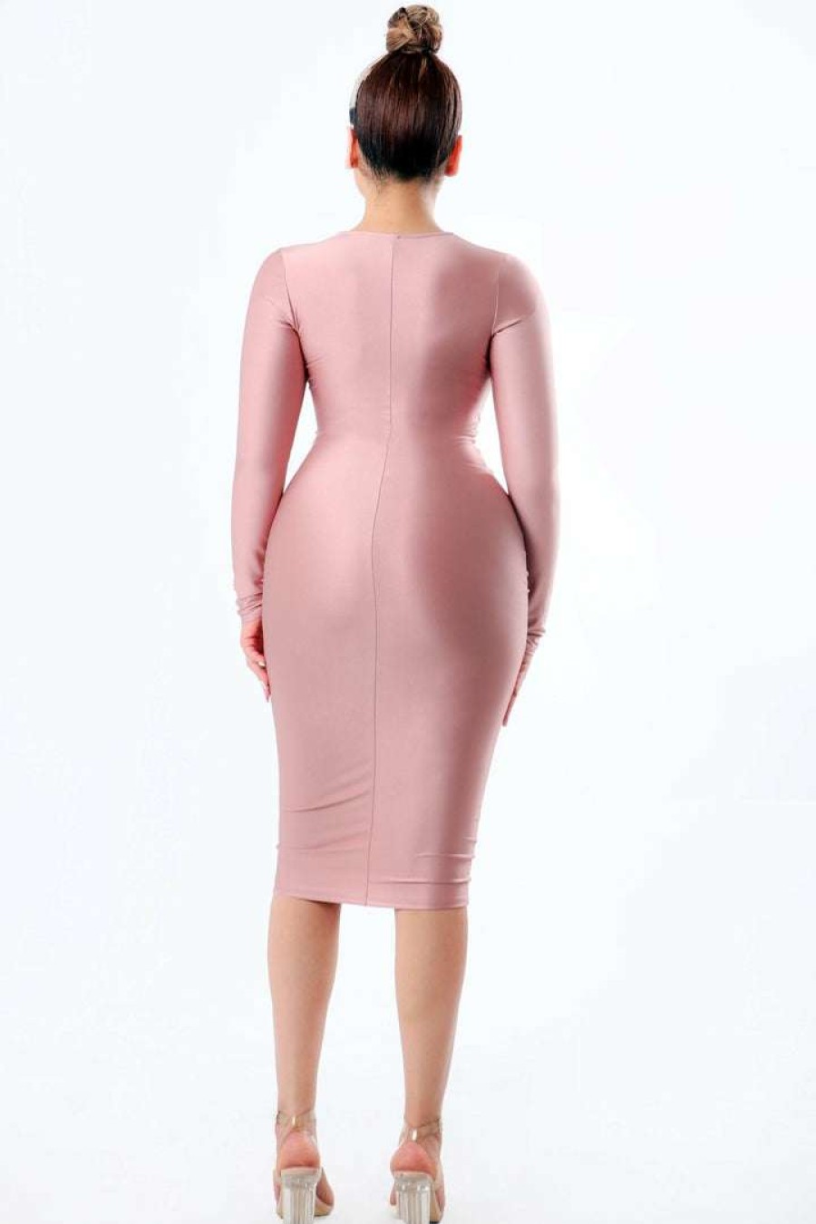 Dresses (Missy) * | Pash Boutique Clearance Muava Bodycon