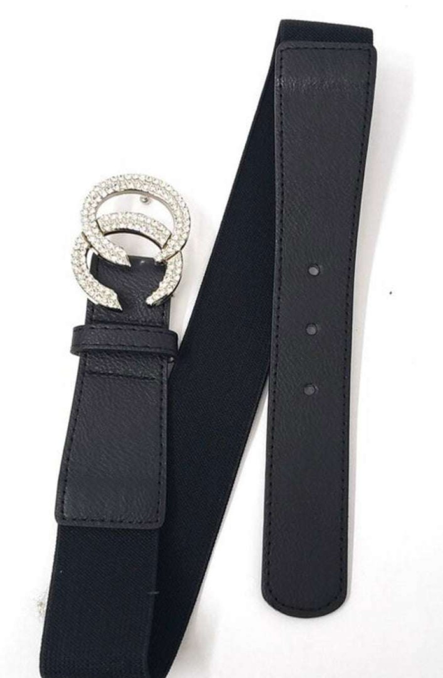 Accessories * | Pash Boutique Accessories Double Ring Cc Belt